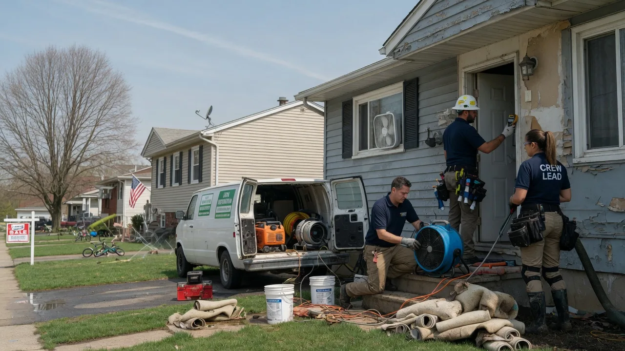 Flood Cleanup in Collinsville, OK near me