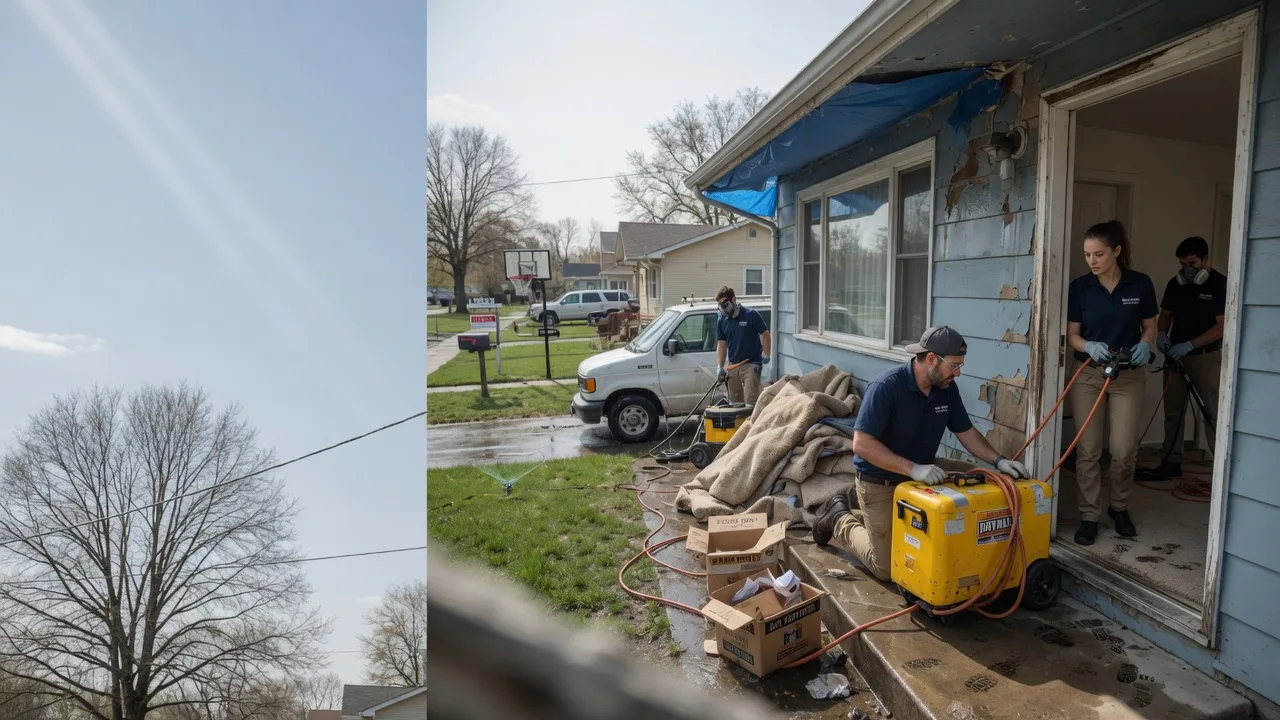 Basement Flood Cleanup in Collinsville, OK near me
